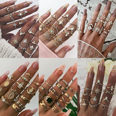 Unieke premium set met 8 tot 12 ringen