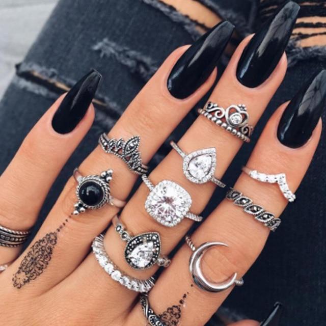 Unieke premium set met 8 tot 12 ringen