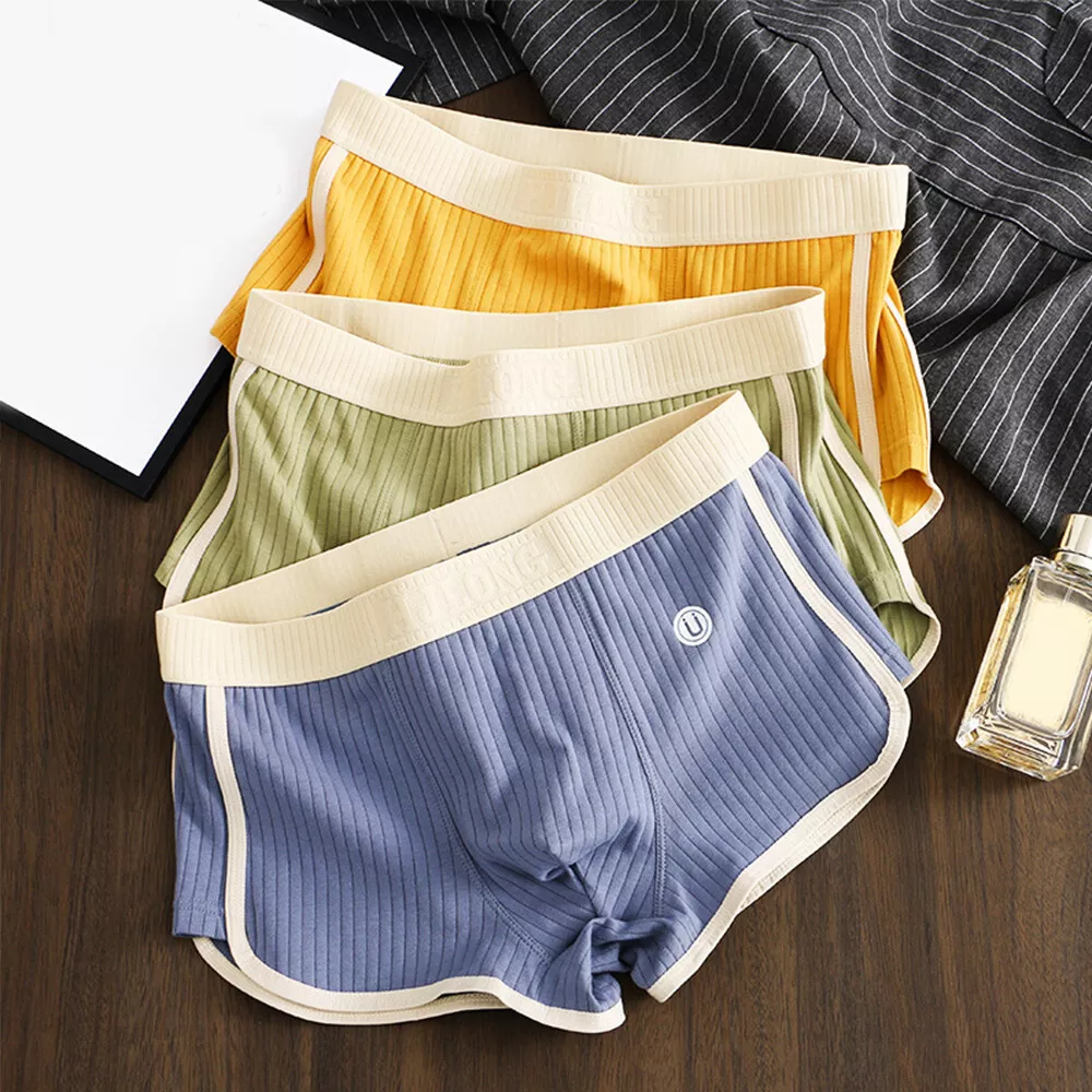Katoenen Boxerset voor heren (3-pack)