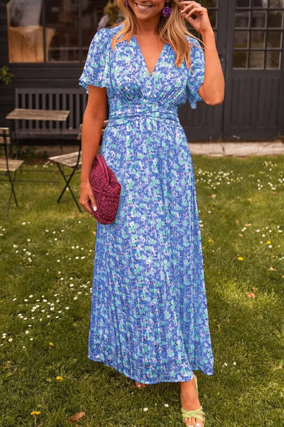 Charlotte™ | Elegant V-Neck Maxi Dress