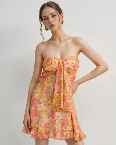 Bloom Strapless Dress