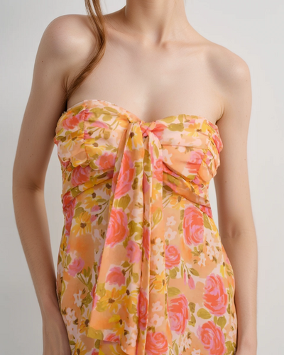 Bloom Strapless Dress