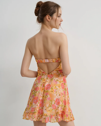 Bloom Strapless Dress